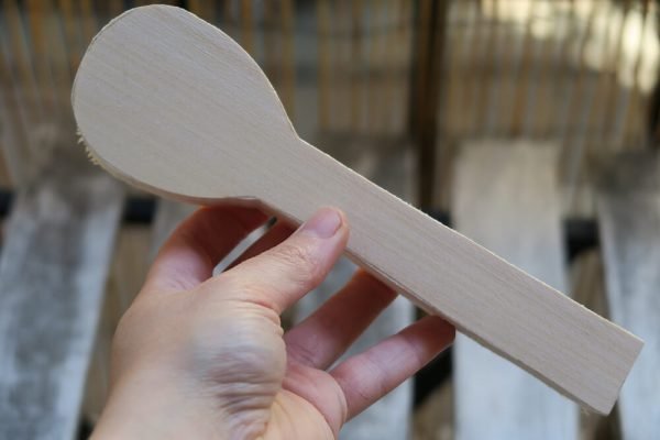 spoon carving wood