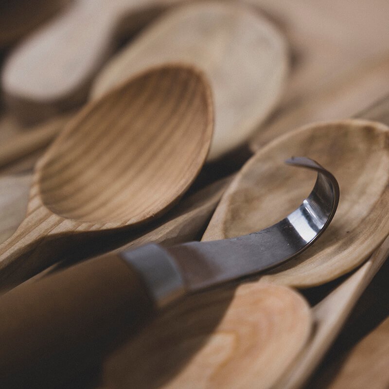Cuchillos para talla de cucharas