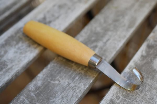 Morakniv hook knife with double edge